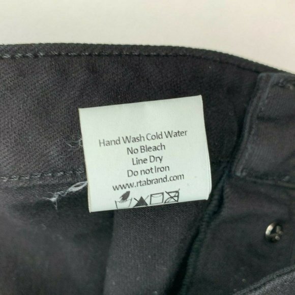 RtA Road To Awe Black‎ High Rise Skinny Jeans - Picture 10 of 10